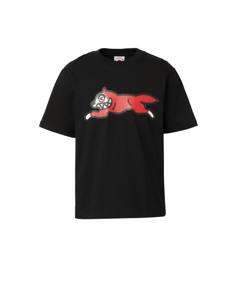 rinascente Ice Cream Running dog t-shirt - black