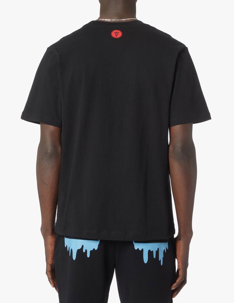 rinascente Ice Cream Running dog t-shirt - black