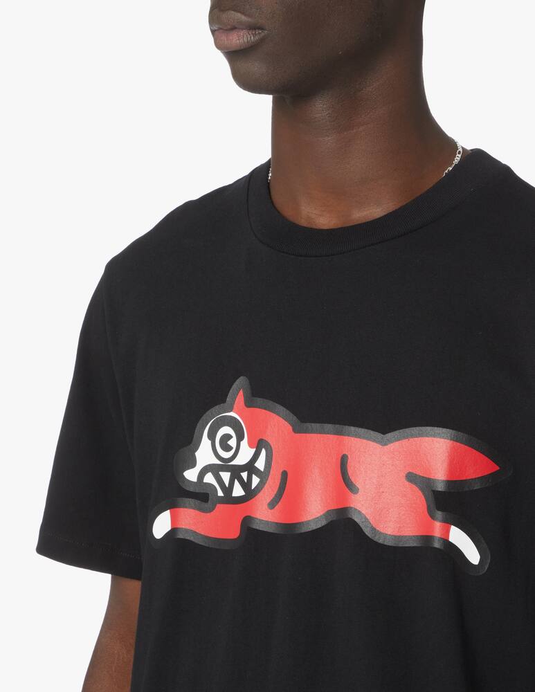 rinascente Ice Cream Running dog t-shirt - black