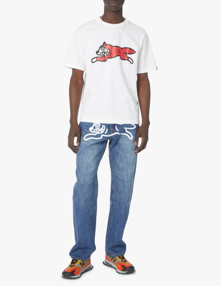 rinascente Ice Cream Maglietta girocollo running dog - bianco