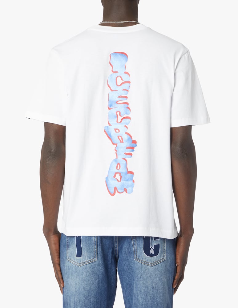 rinascente Ice Cream Transistor icon t-shirt - white