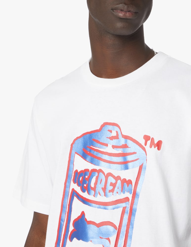 rinascente Ice Cream Transistor icon t-shirt - white