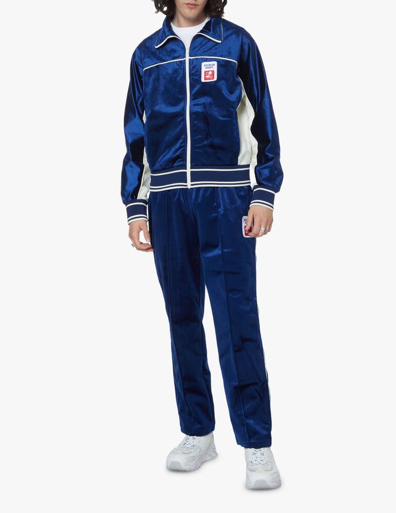 rinascente Ice Cream Pantaloni tuta velour - blu