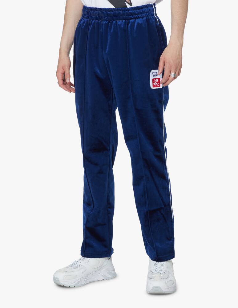 rinascente Ice Cream Pantaloni tuta velour - blu