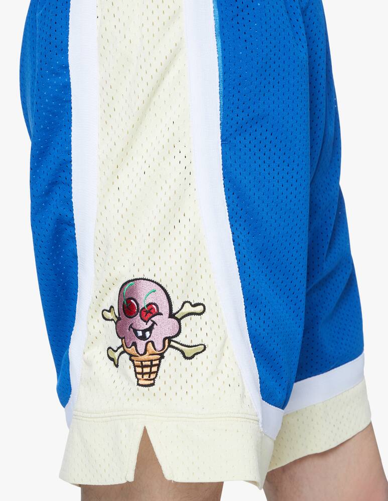 rinascente Ice Cream Conesebones basket shorts - blue