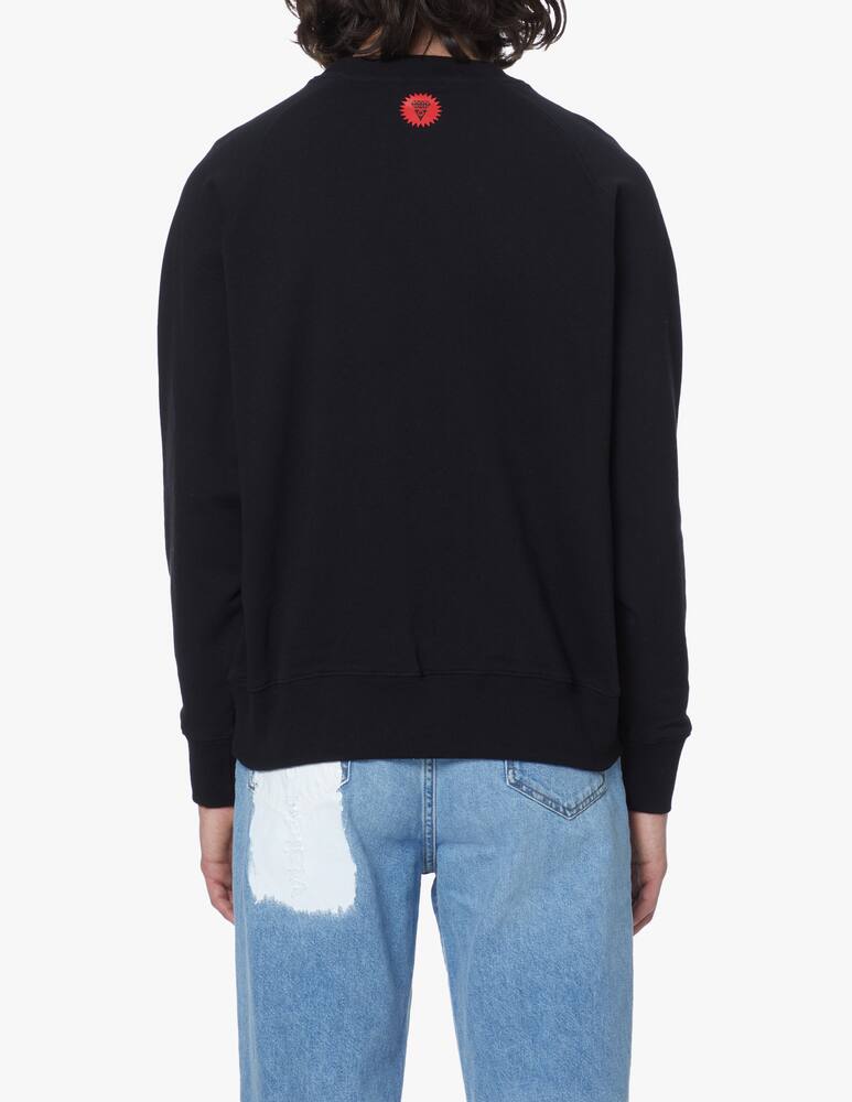 rinascente Ice Cream Cone man crewneck - black