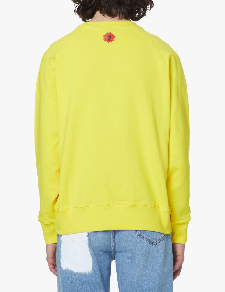 rinascente Ice Cream Cone man crewneck - yellow