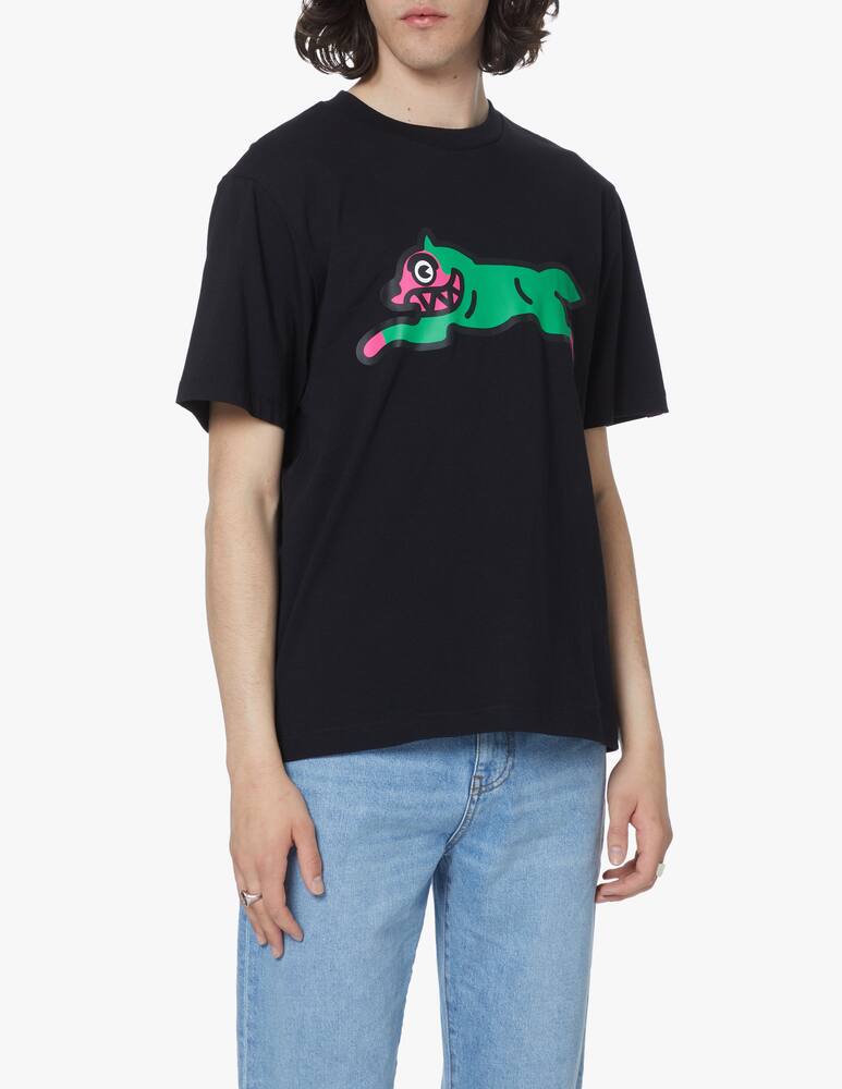 rinascente Ice Cream Running dog t-shirt - black