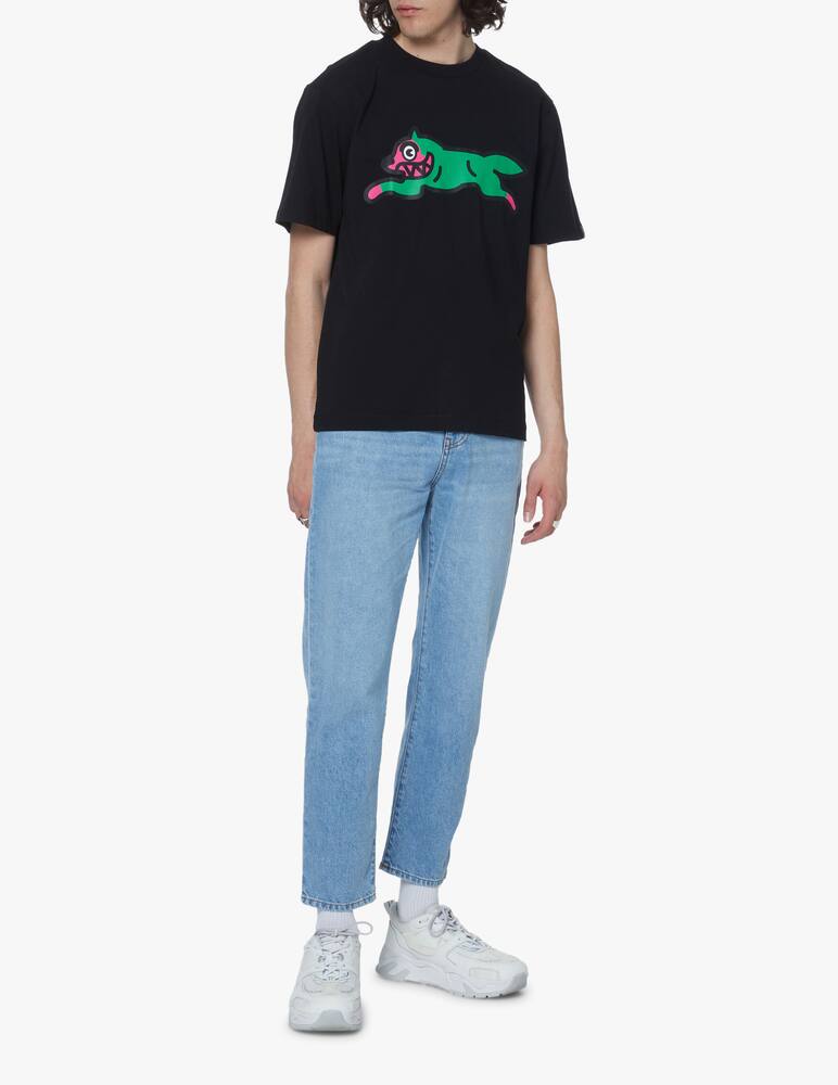 rinascente Ice Cream Running dog t-shirt - black