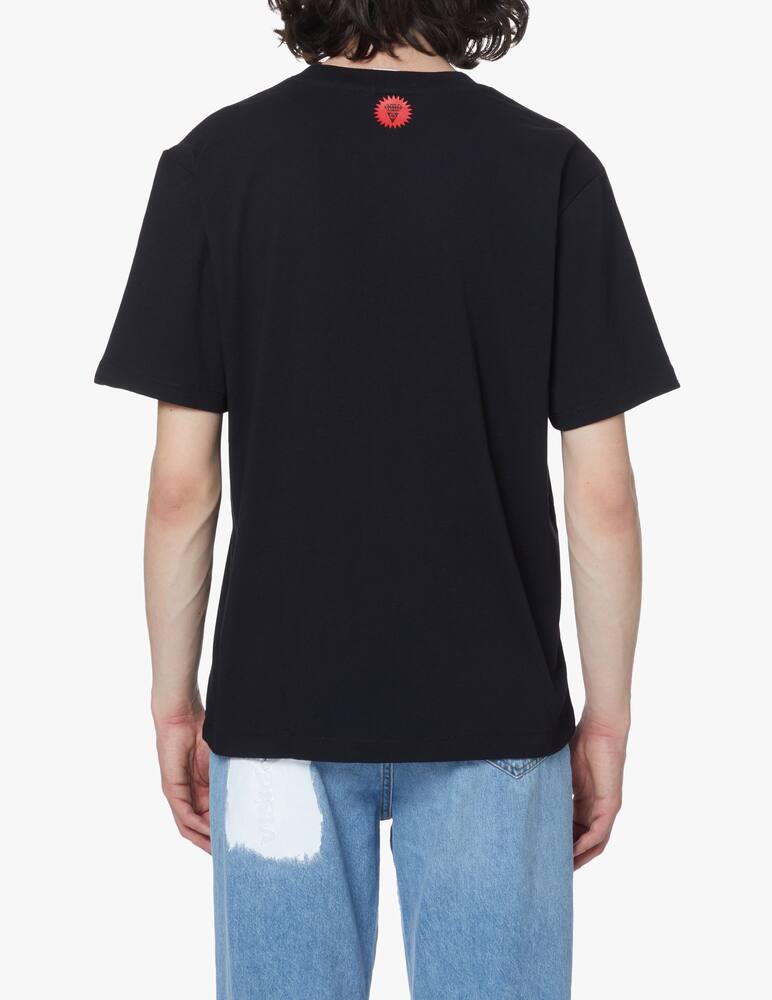 rinascente Ice Cream Running dog t-shirt - black