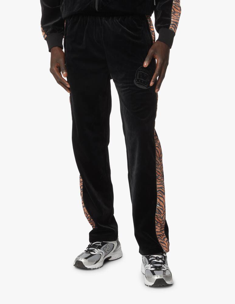 rinascente Billionaire Boys Club Pantalone velour stampa tigre - nero