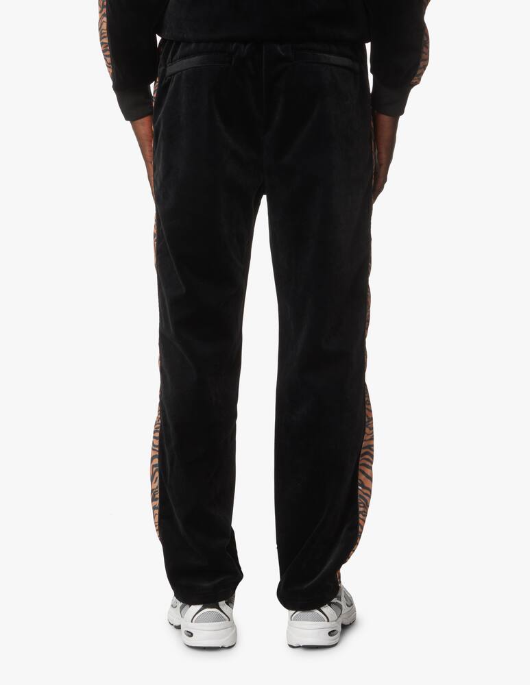 rinascente Billionaire Boys Club Pantalone velour stampa tigre - nero