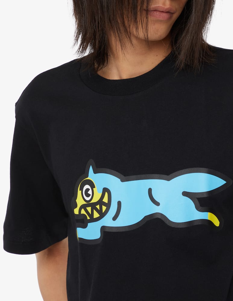 rinascente Ice Cream Running dog t-shirt - Black