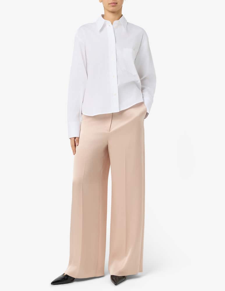 rinascente Victoria Beckham Camicia cropped manica lunga