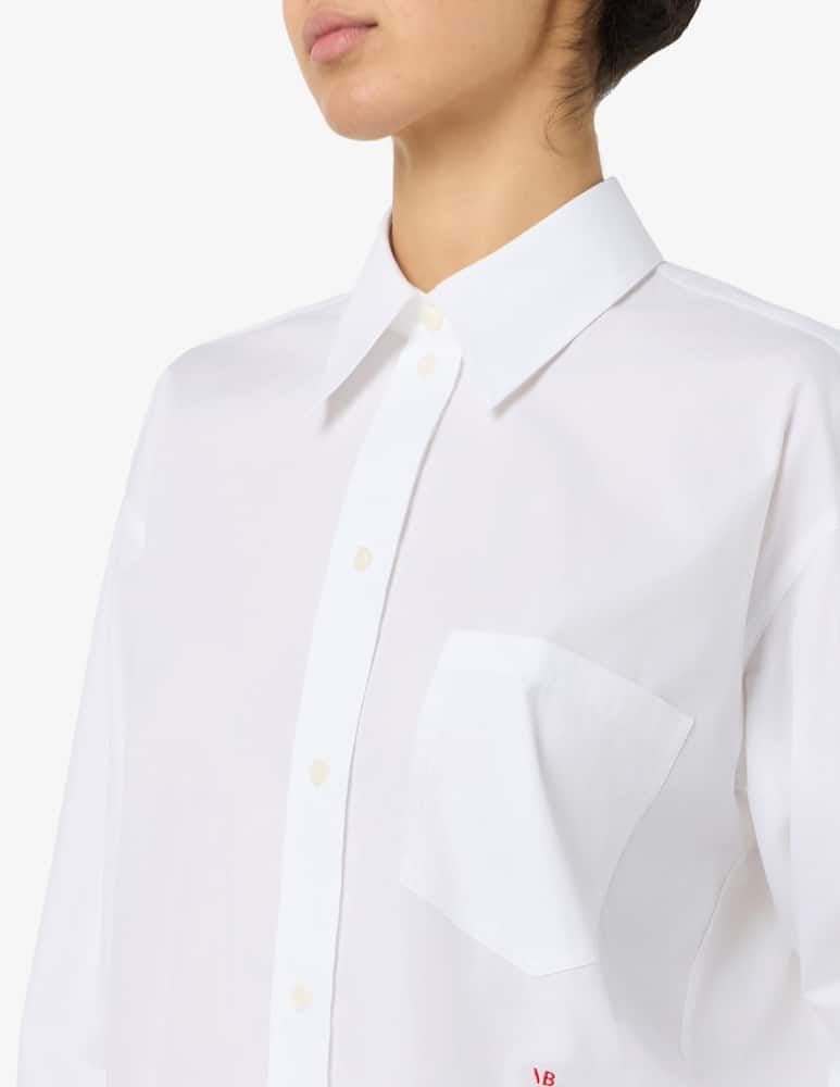 rinascente Victoria Beckham Camicia cropped manica lunga