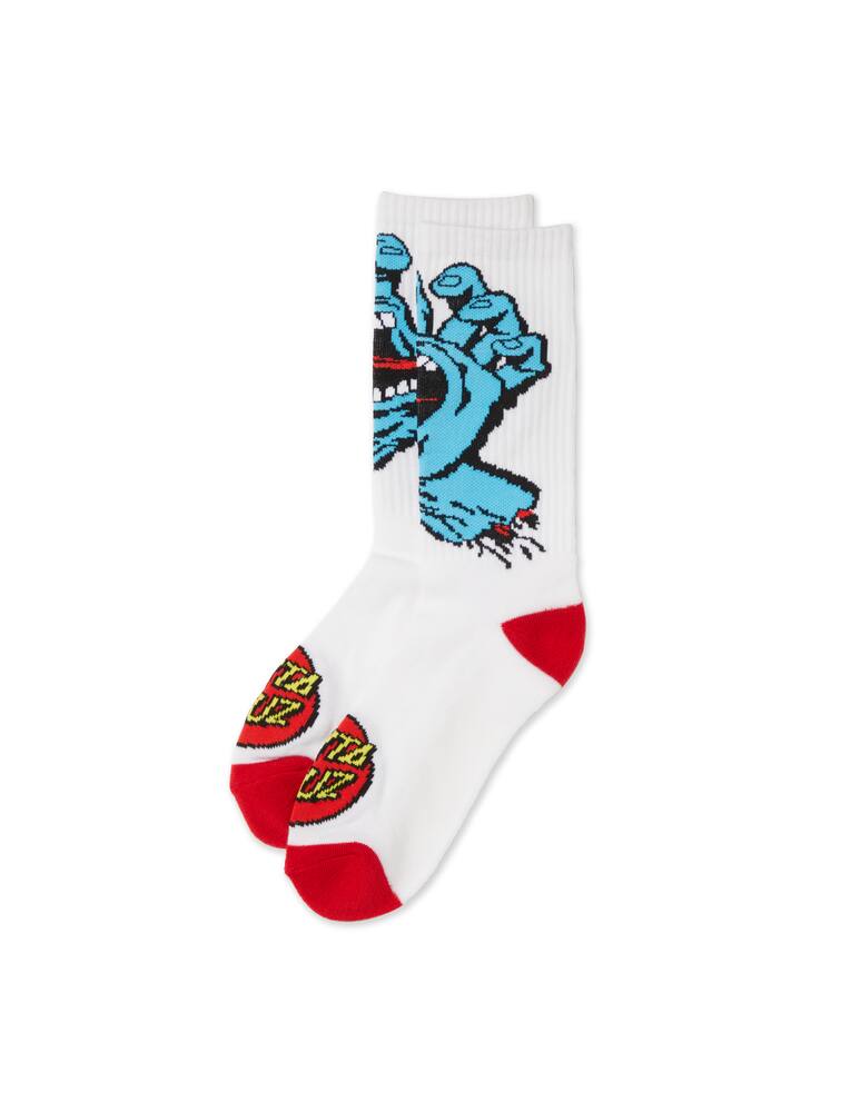 rinascente Santa Cruz Calzini screaming hand - Bianco