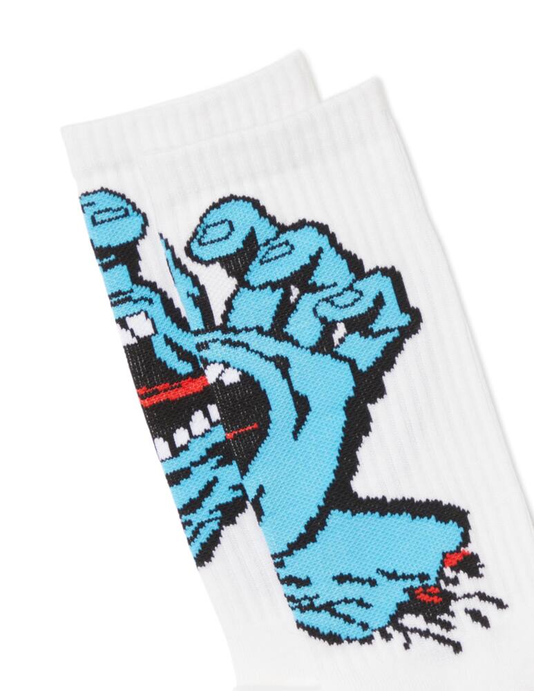 rinascente Santa Cruz Calzini screaming hand - Bianco