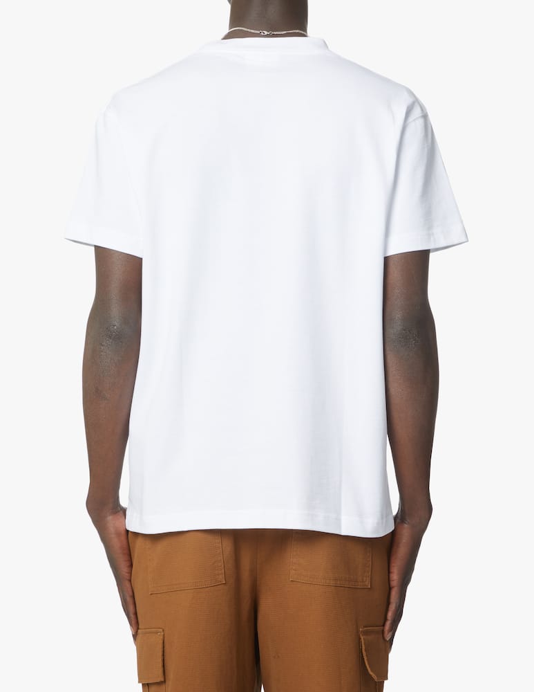 rinascente Soulland Flowers circus logo t-shirt - white