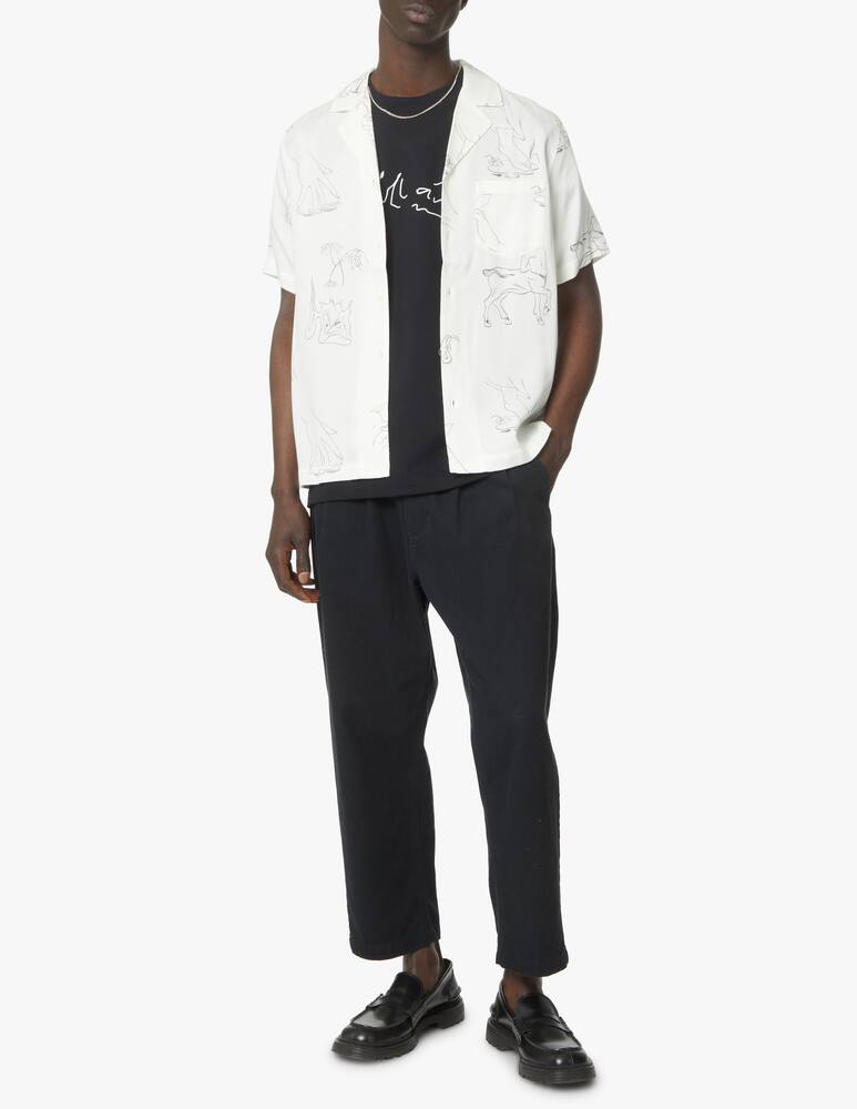 rinascente Soulland Maglietta manica corta logo writing circus - nero