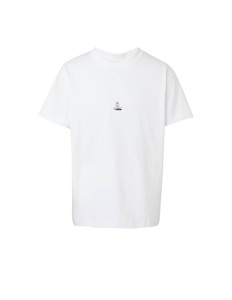 rinascente Soulland Maglietta manica corta peanuts loghino - bianco