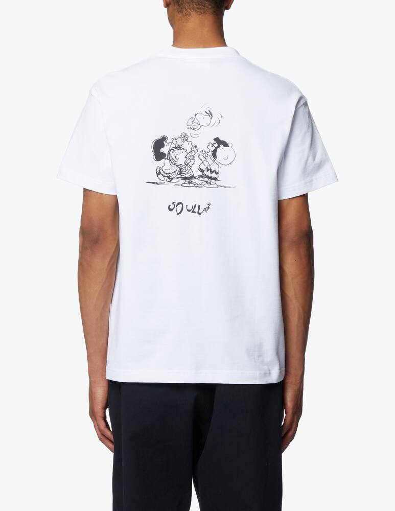 rinascente Soulland Maglietta manica corta peanuts loghino - bianco