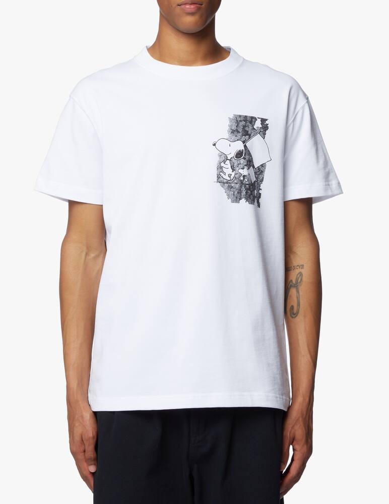 Soulland Flower peanuts t-shirt - white - picture 1 Soulland Flower peanuts t-shirt - white - picture 1