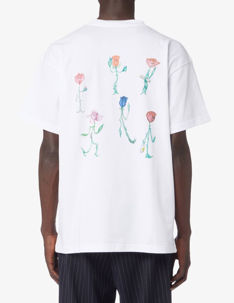 rinascente Soulland Flowers t-shirt - White