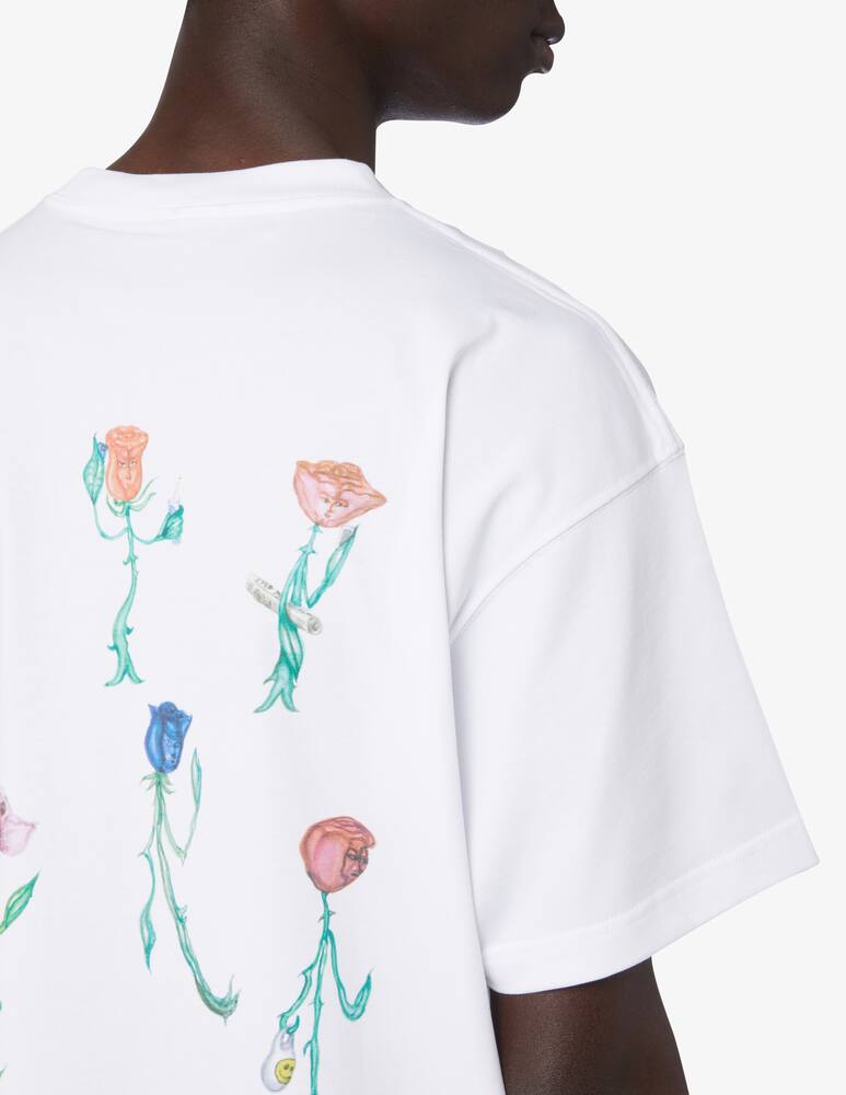 rinascente Soulland Flowers t-shirt - White