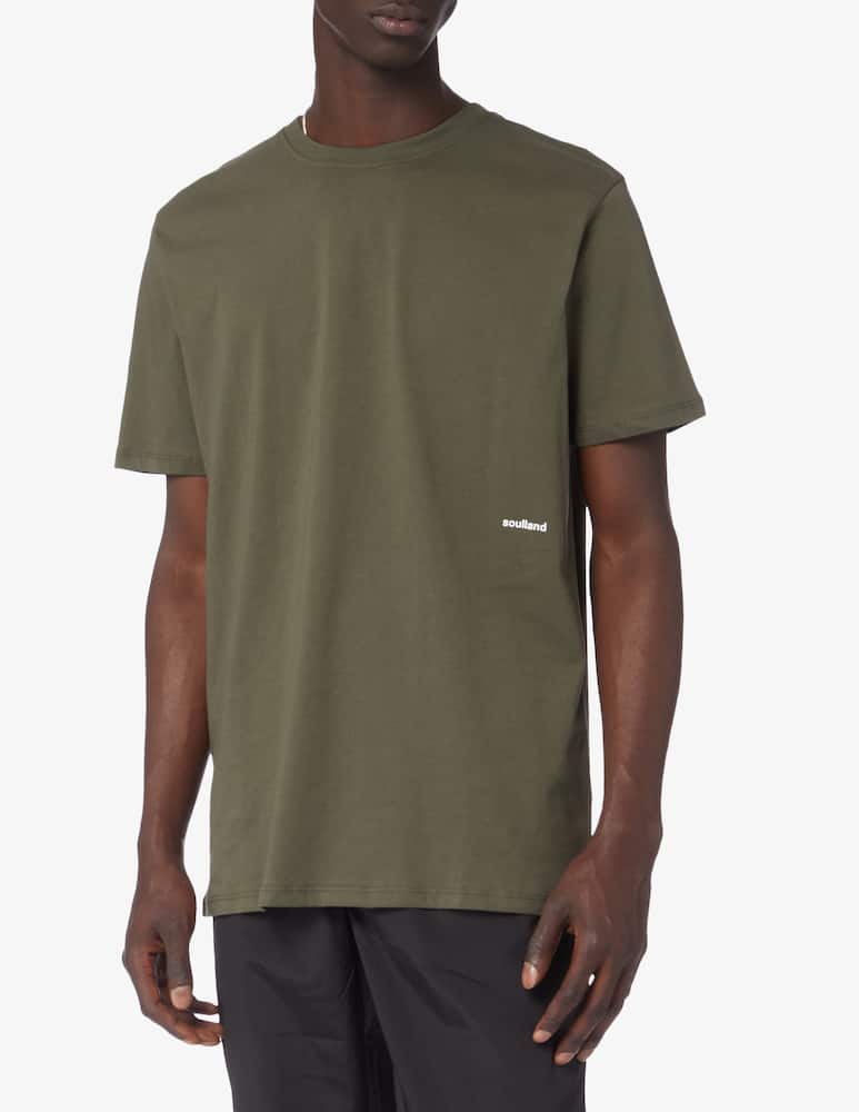 Soulland Coffey t-shirt - Green - picture 1 Soulland Coffey t-shirt - Green - picture 1