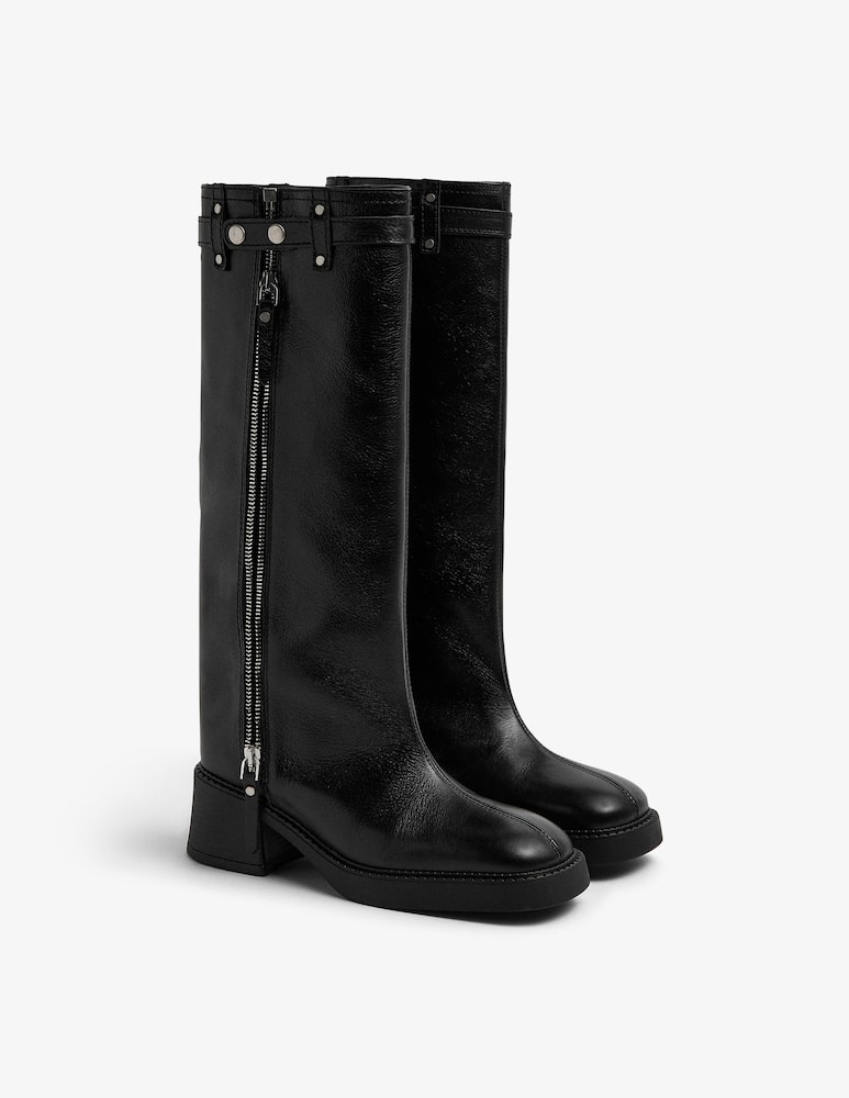 MIISTA Stivale alto con zip Izolda - immagine 3 MIISTA Stivale alto con zip Izolda - immagine 3