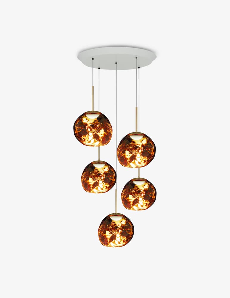 Tom Dixon Sistema di Sospensione Circolare Melt Mini LED EU - immagine 1 Tom Dixon Sistema di Sospensione Circolare Melt Mini LED EU - immagine 1