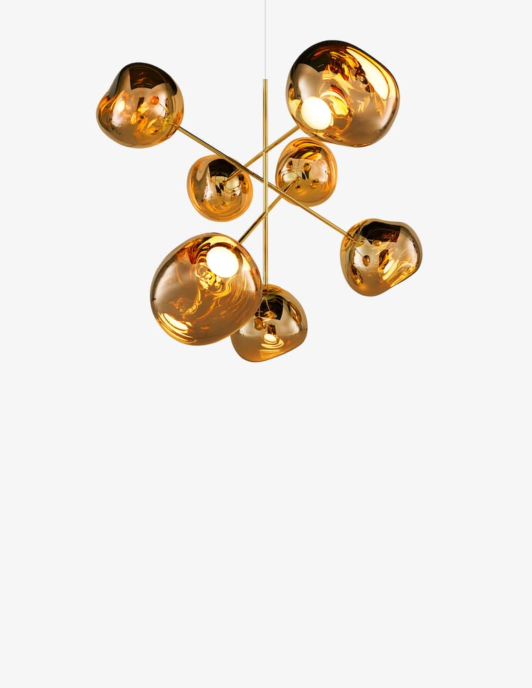 Tom Dixon Melt Chandelier Grande LED CB - immagine 1 Tom Dixon Melt Chandelier Grande LED CB - immagine 1
