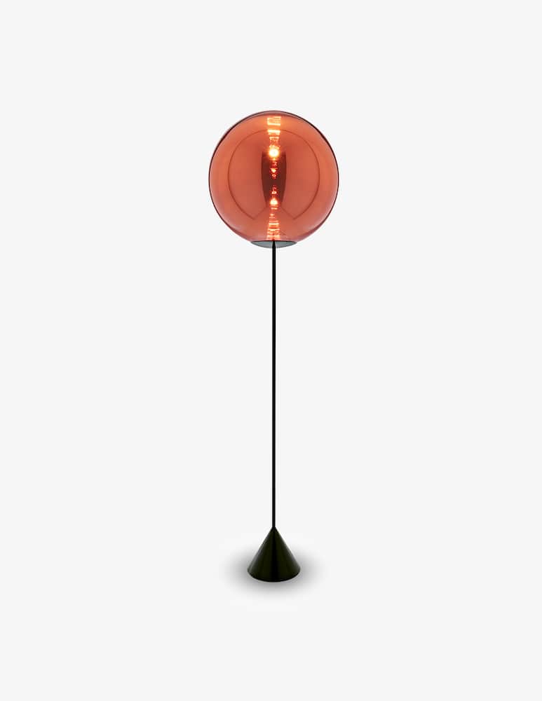 Tom Dixon Lampada da terra Globe Cone Slim LED CB - immagine 3 Tom Dixon Lampada da terra Globe Cone Slim LED CB - immagine 3