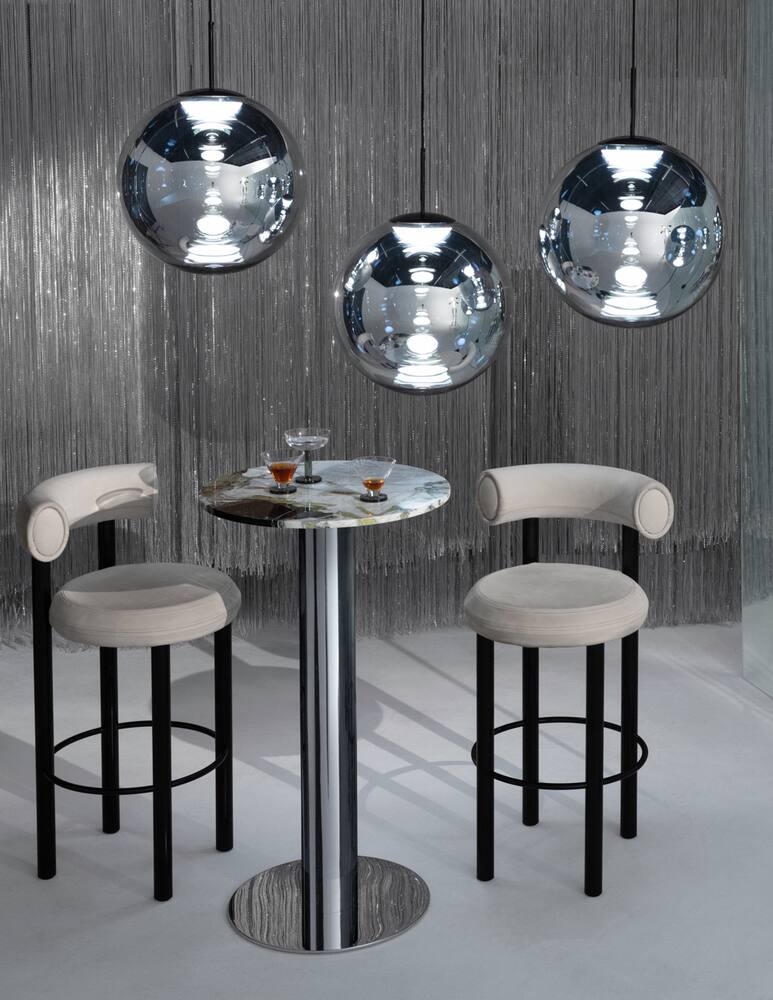 Tom Dixon Lampada da terra Globe Cone Slim LED CB - immagine 2 Tom Dixon Lampada da terra Globe Cone Slim LED CB - immagine 2