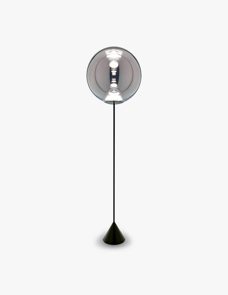 Tom Dixon Lampada da terra Globe Cone Slim LED CB - immagine 3 Tom Dixon Lampada da terra Globe Cone Slim LED CB - immagine 3
