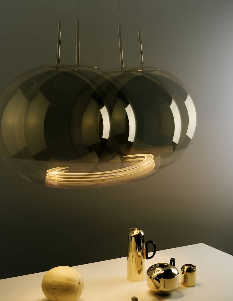 Tom Dixon Lampada a sospensione Mirror Ball 50cm LED CB-CCC - immagine 4 Tom Dixon Lampada a sospensione Mirror Ball 50cm LED CB-CCC - immagine 4