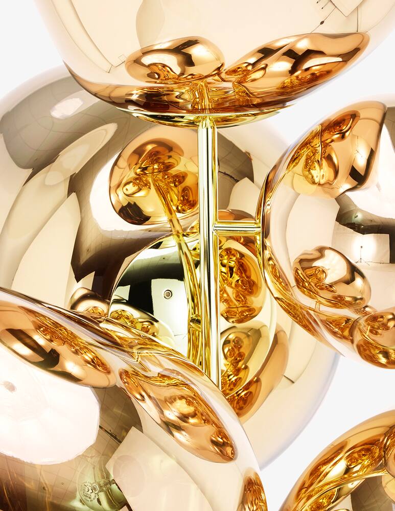 rinascente Tom Dixon Melt Stand Chandelier Lampada da Terra EU