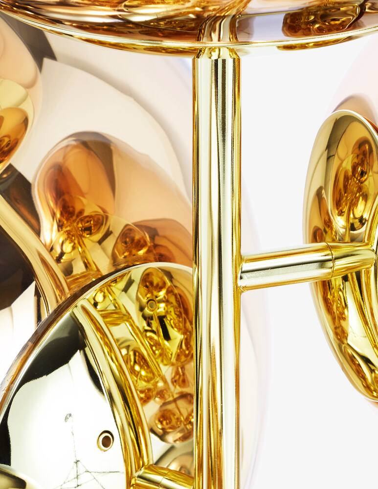 rinascente Tom Dixon Melt Stand Chandelier Lampada da Terra EU