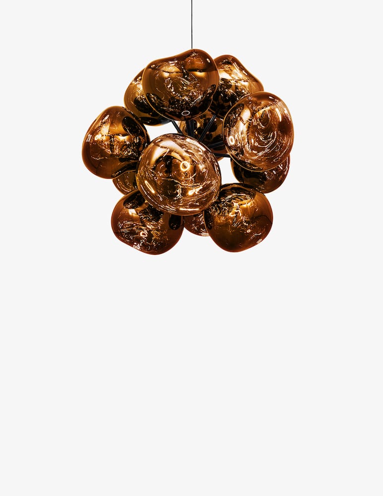 Tom Dixon Chandelier Melt Burst LED CB - immagine 2 Tom Dixon Chandelier Melt Burst LED CB - immagine 2