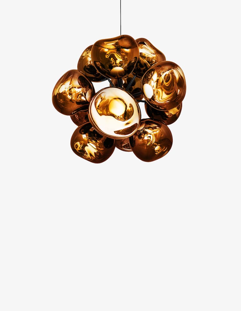 Tom Dixon Chandelier Melt Burst LED CB - immagine 3 Tom Dixon Chandelier Melt Burst LED CB - immagine 3