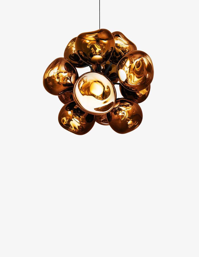 rinascente Tom Dixon Melt Burst Chandelier LED CB