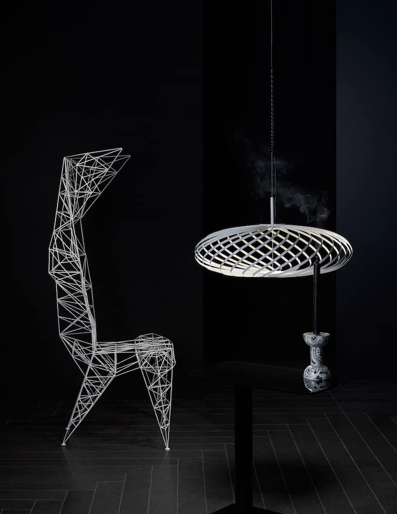 Tom Dixon Sedia Pylon - immagine 2 Tom Dixon Sedia Pylon - immagine 2