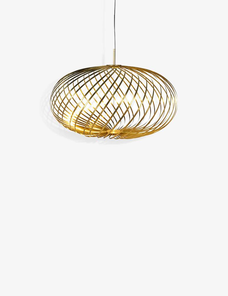 rinascente Tom Dixon Spring Brass Medium Pendant  