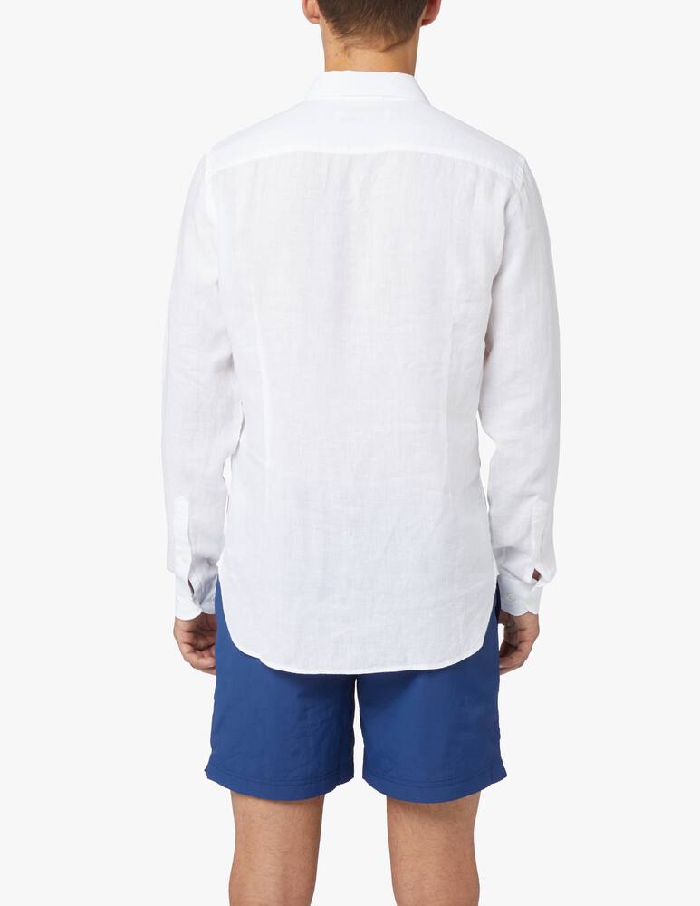 rinascente Orlebar Brown Giles linen shirt