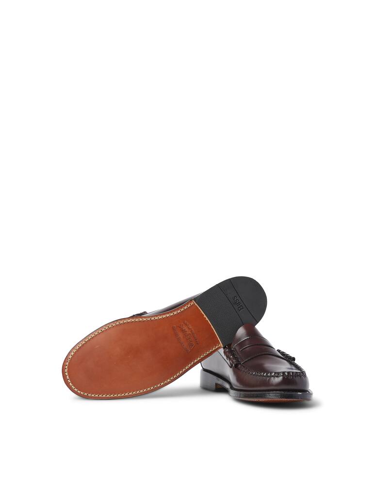 rinascente GH BASS Leather loafer - red
