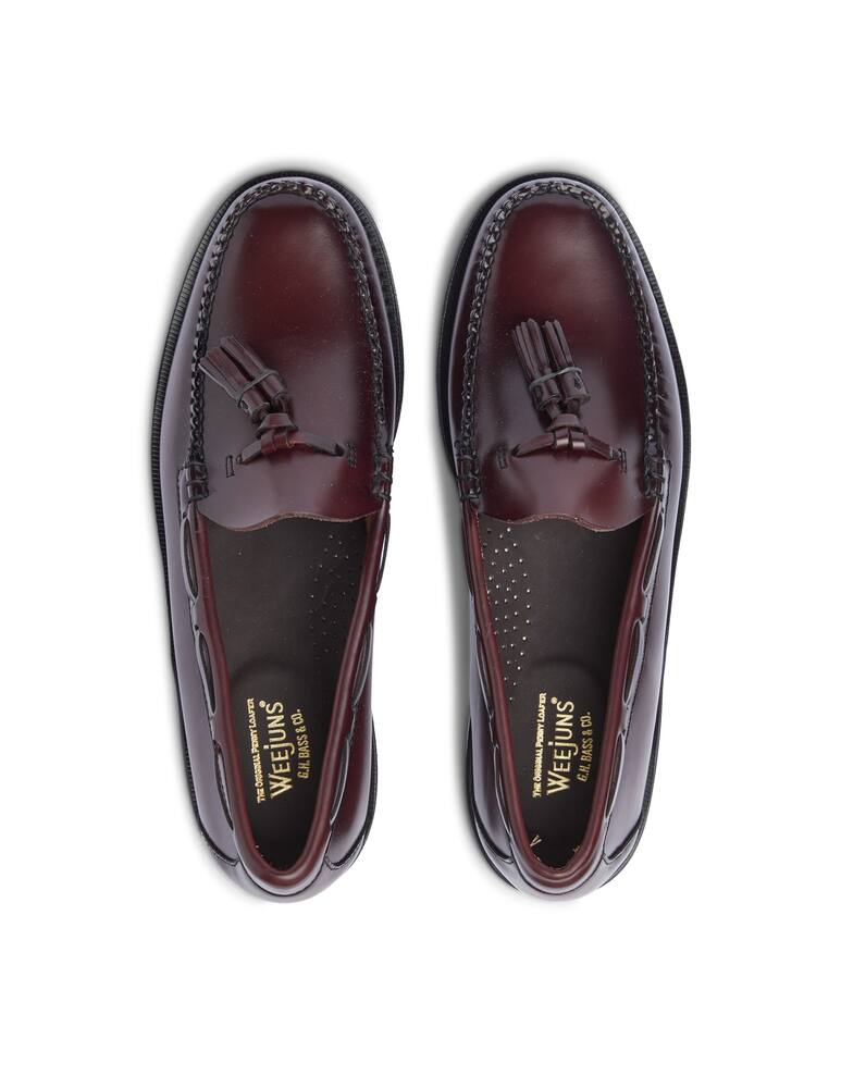 rinascente GH BASS Tassles leather loafers Red 