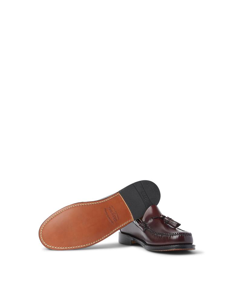 rinascente GH BASS Tassles leather loafers Red 
