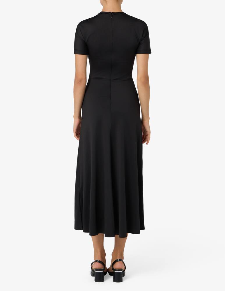 rinascente Victoria Beckham Abito midi con vita arricciata