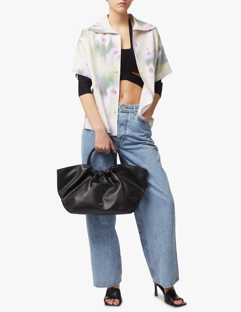 rinascente DeMellier Los Angeles leather tote bag