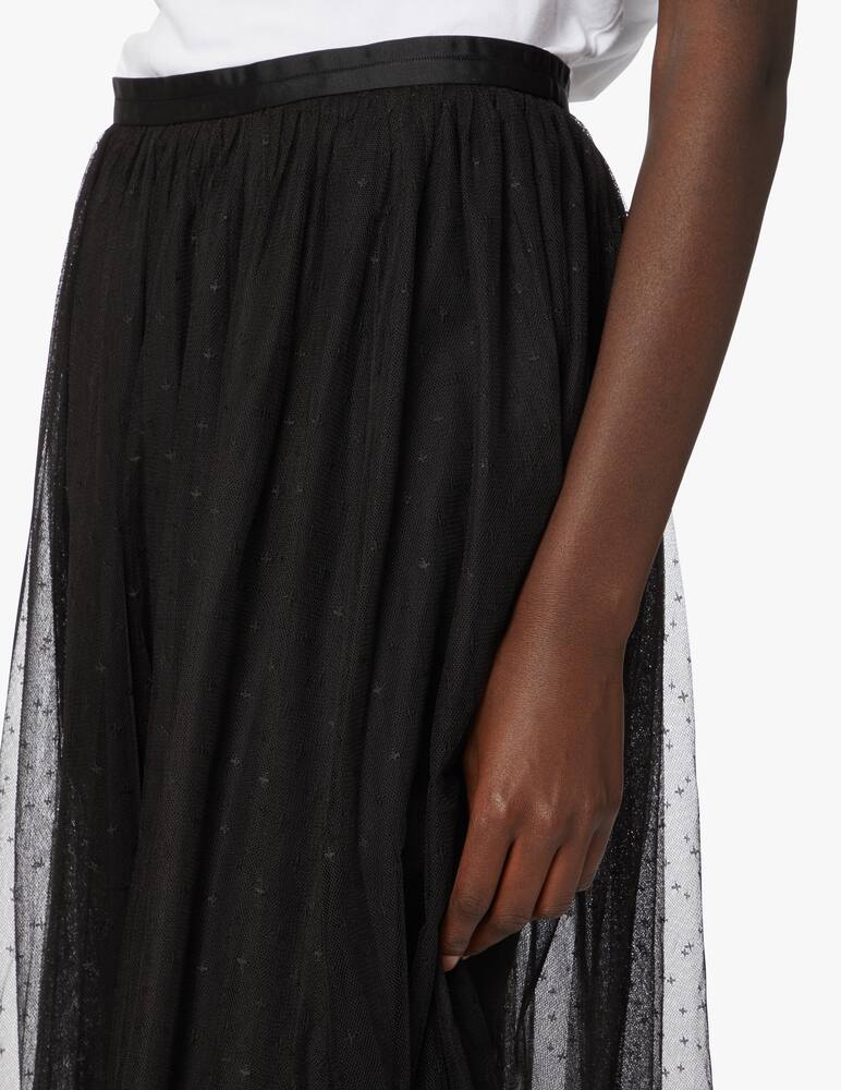rinascente Needle & Thread Kisses tulle midi skirt
